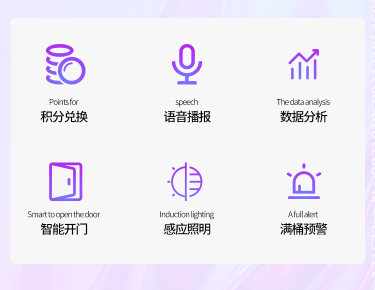 AI語(yǔ)音識(shí)別四分類垃圾桶